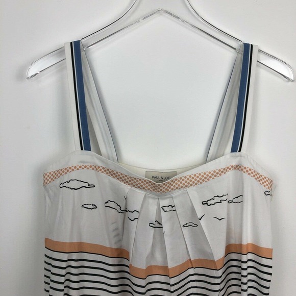 Paul & Joe Paris Boxy Tank Top US 8 FR 2 - Picture 2 of 6